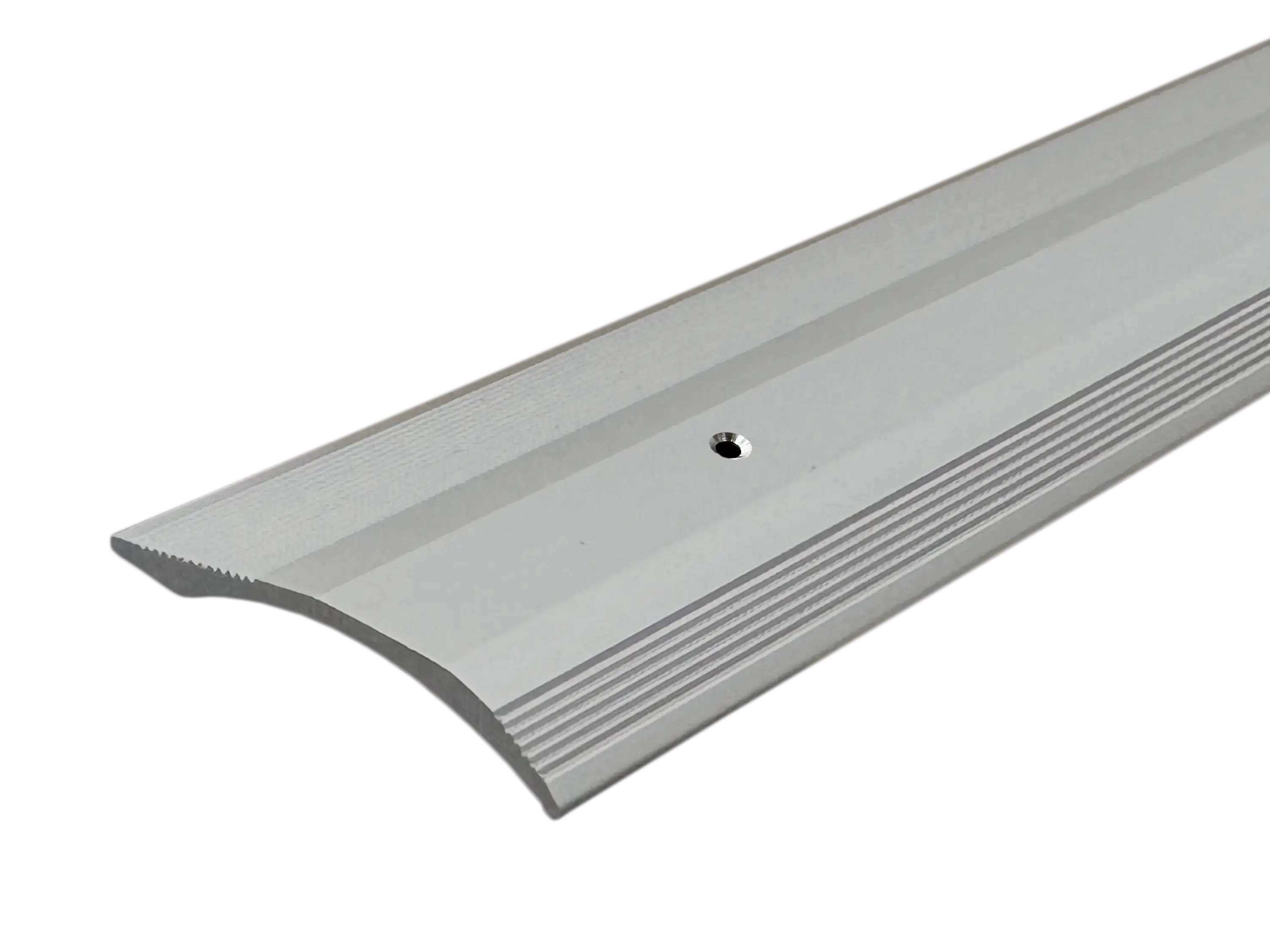 Anpassungsprofil 40 mm, Höhenausgleich 2 - 16 mm, gebohrt - Silber 100 cm