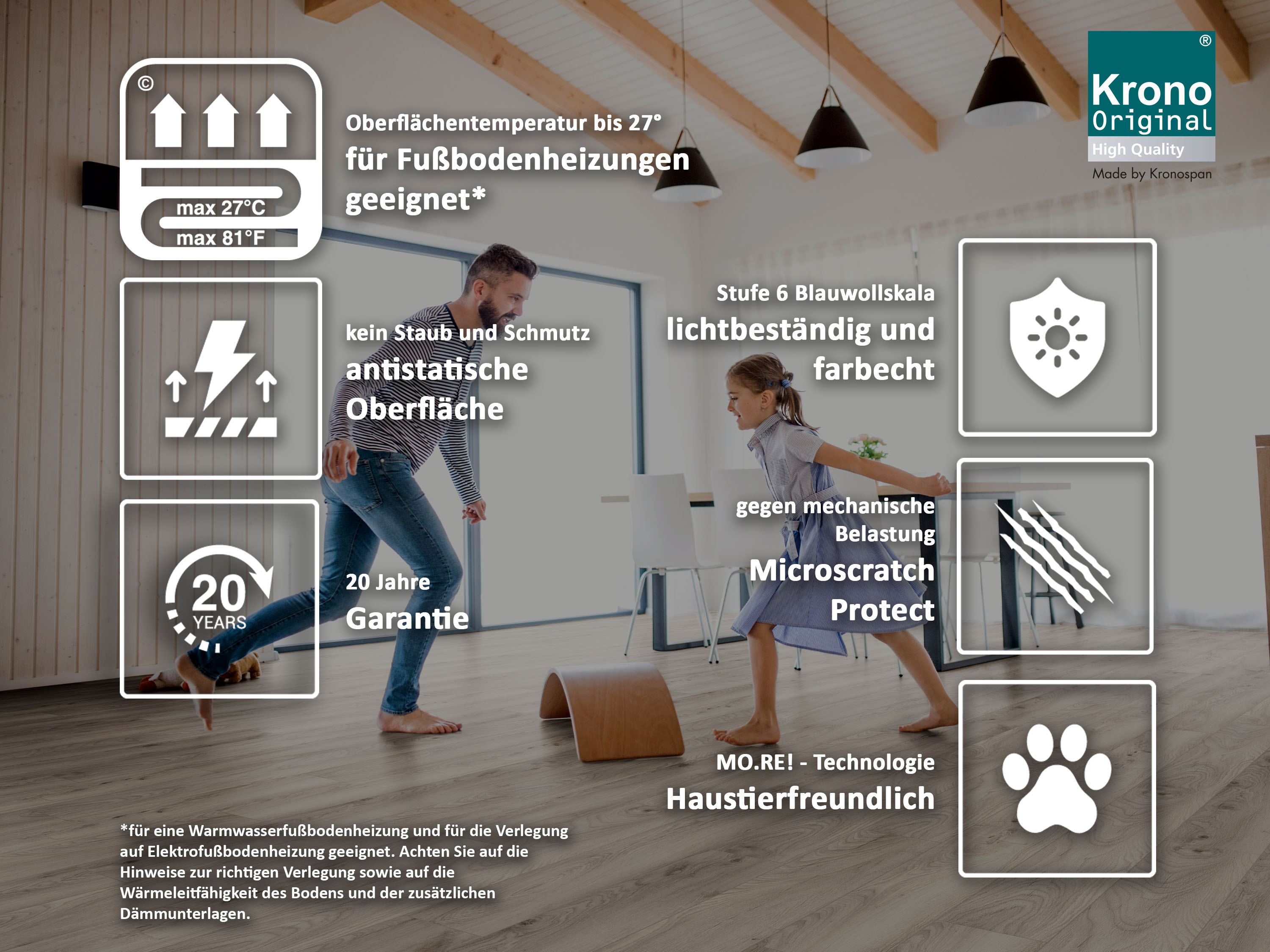 Laminatboden KronoOriginal® Herringbone - Historic Oak 5947 - 8 mm Stark - Fischgrät-Laminat Laminatboden KronoOriginal® Herringbone - Historic Oak 5947 - 8 mm Stark - Fischgrät-Laminat