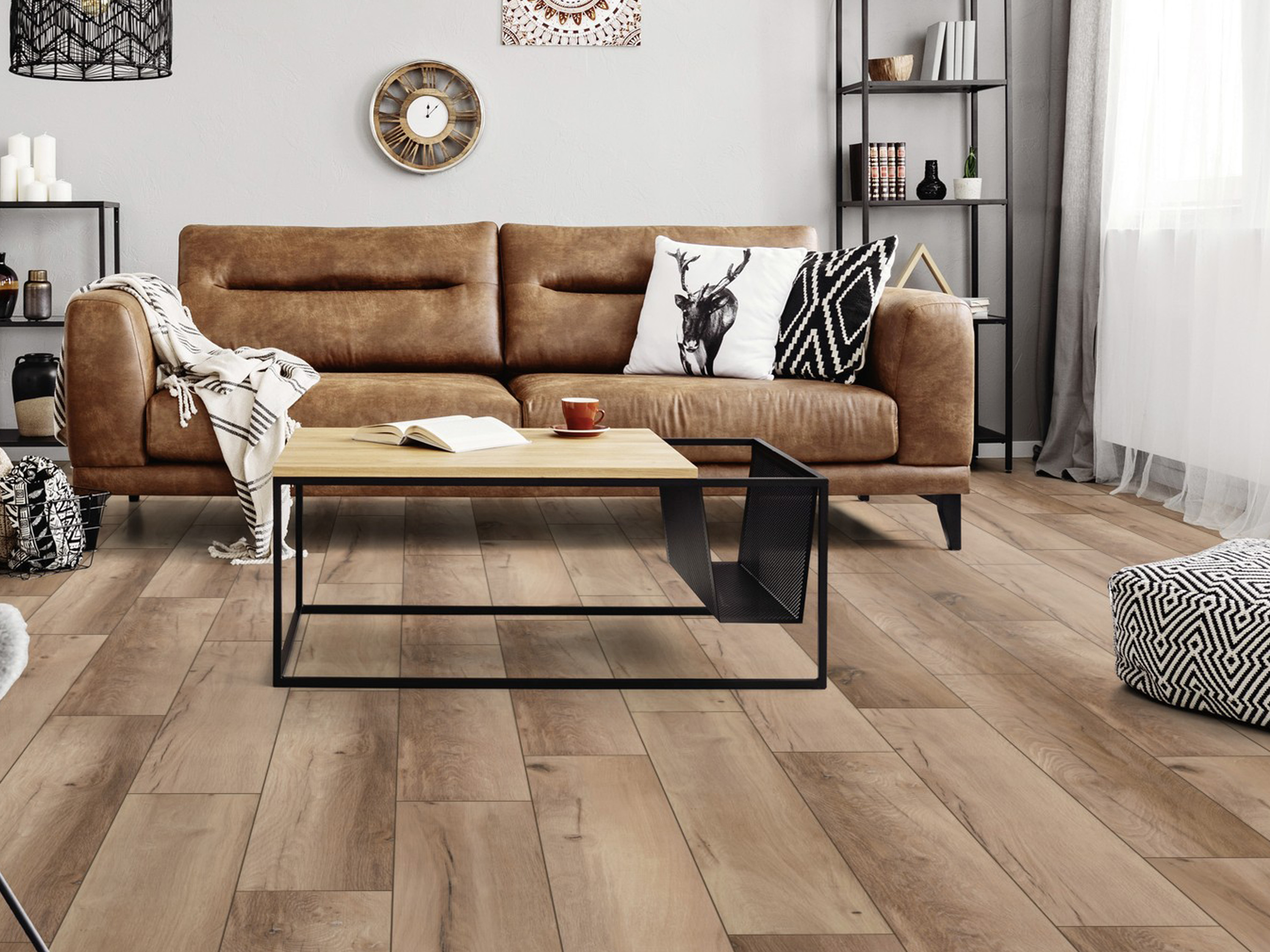 Hazel Range Oak K507 Organic Flex 7 mm mit O.R.C.A Technologie und integr. Trittschalldämmung KronoOriginal® Hazel Range Oak K507 Organic Flex 7 mm mit O.R.C.A Technologie und integr. Trittschalldämmung KronoOriginal®