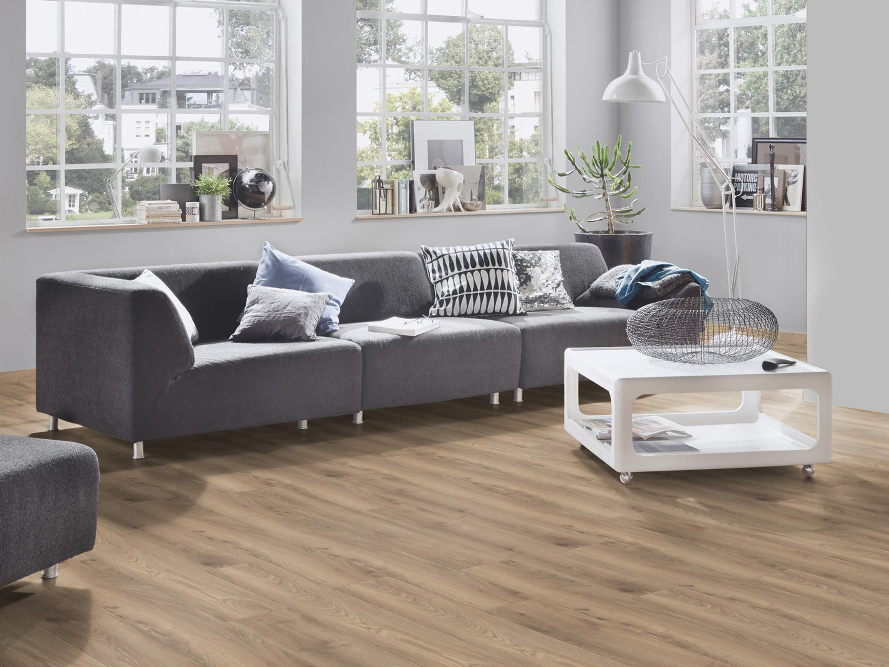 Laminatboden KronoOriginal® Atlantic 12 - Haybridge Oak K285 - 12 mm - MO.RE! Moisture resistant Laminatboden KronoOriginal® Atlantic 12 - Haybridge Oak K285 - 12 mm - MO.RE! Moisture resistant