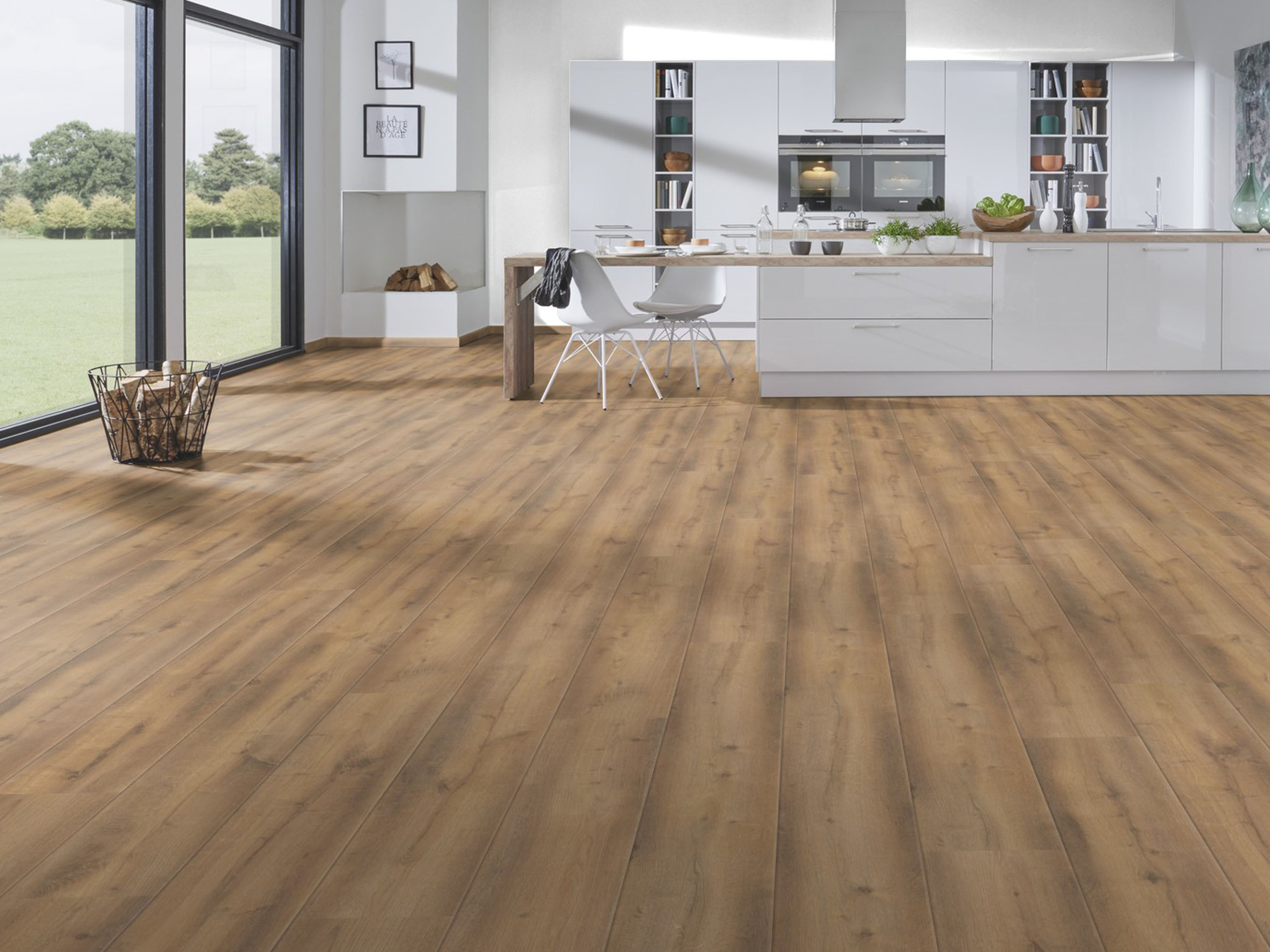 Furnierparkett Oak Cream O350 Organic Veneer Parquet mit MO.RE! von KronoOriginal® Furnierparkett Oak Cream O350 Organic Veneer Parquet mit MO.RE! von KronoOriginal®
