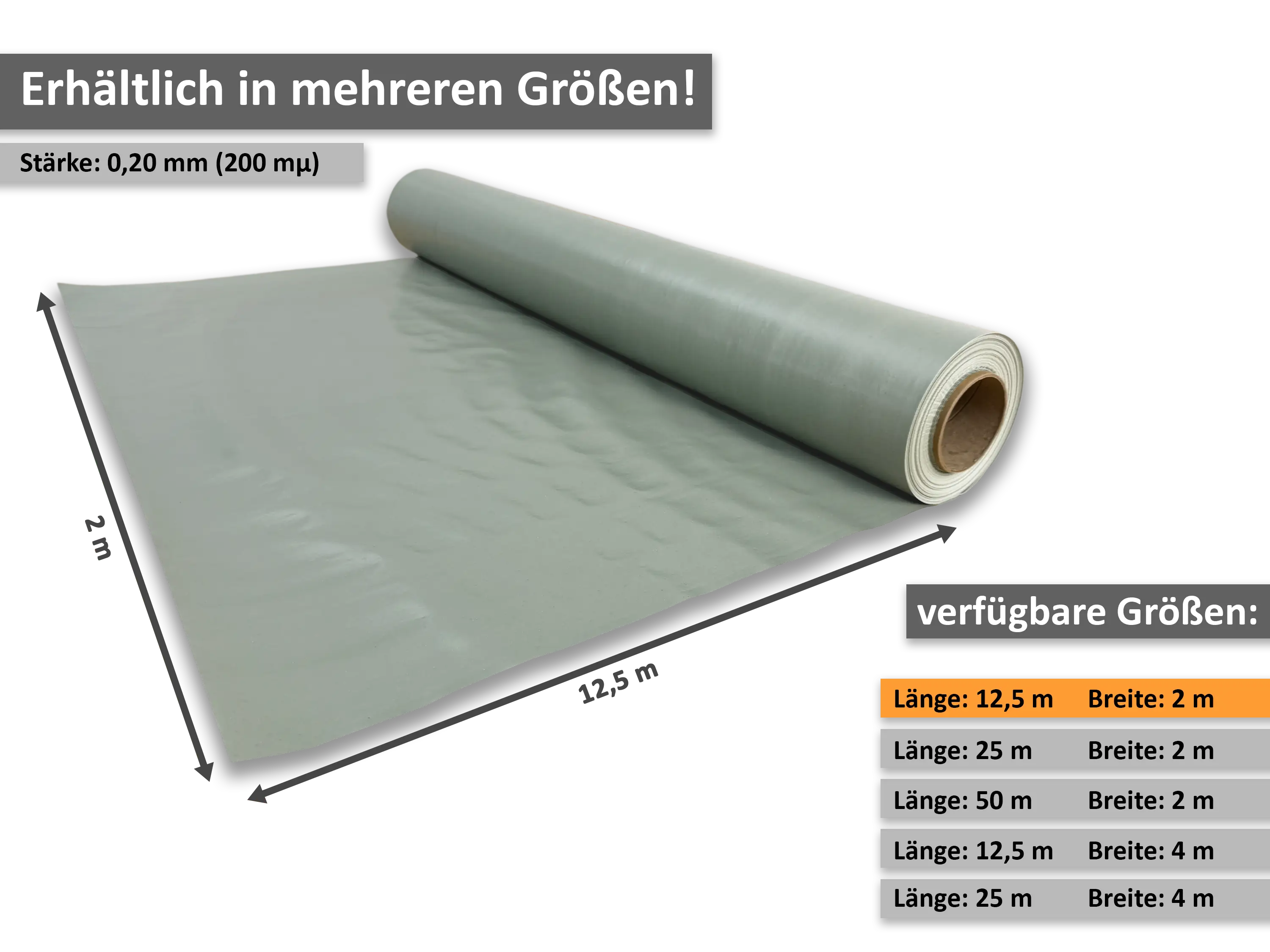 uficell® PE-Baufolie, Abdeckfolie, Estrichfolie - transluzent 200my uficell® PE-Baufolie, Abdeckfolie, Estrichfolie - transluzent 200my