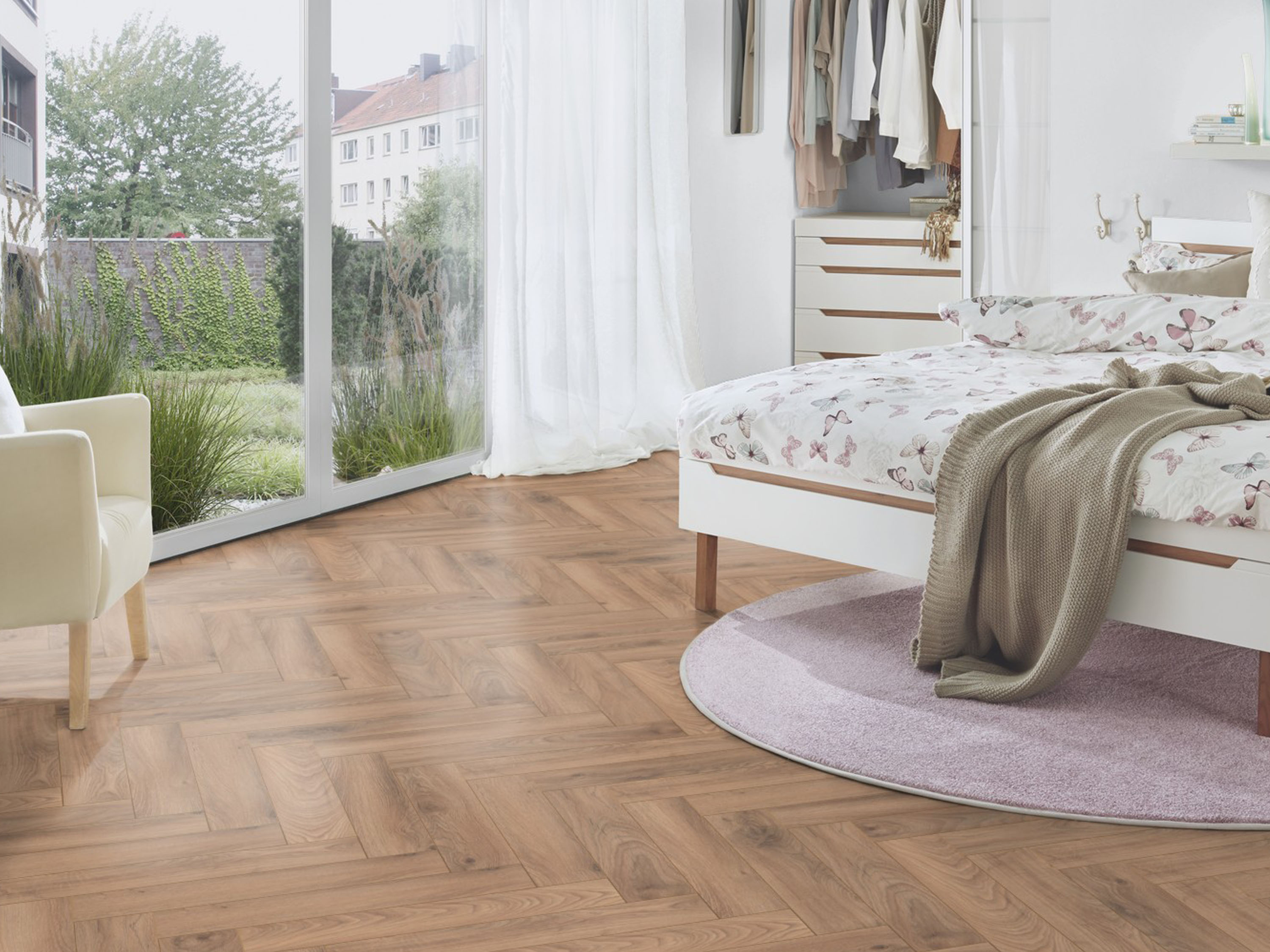 Laminatboden KronoOriginal® Herringbone - Historic Oak 5947 - 8 mm Stark - Fischgrät-Laminat Laminatboden KronoOriginal® Herringbone - Historic Oak 5947 - 8 mm Stark - Fischgrät-Laminat