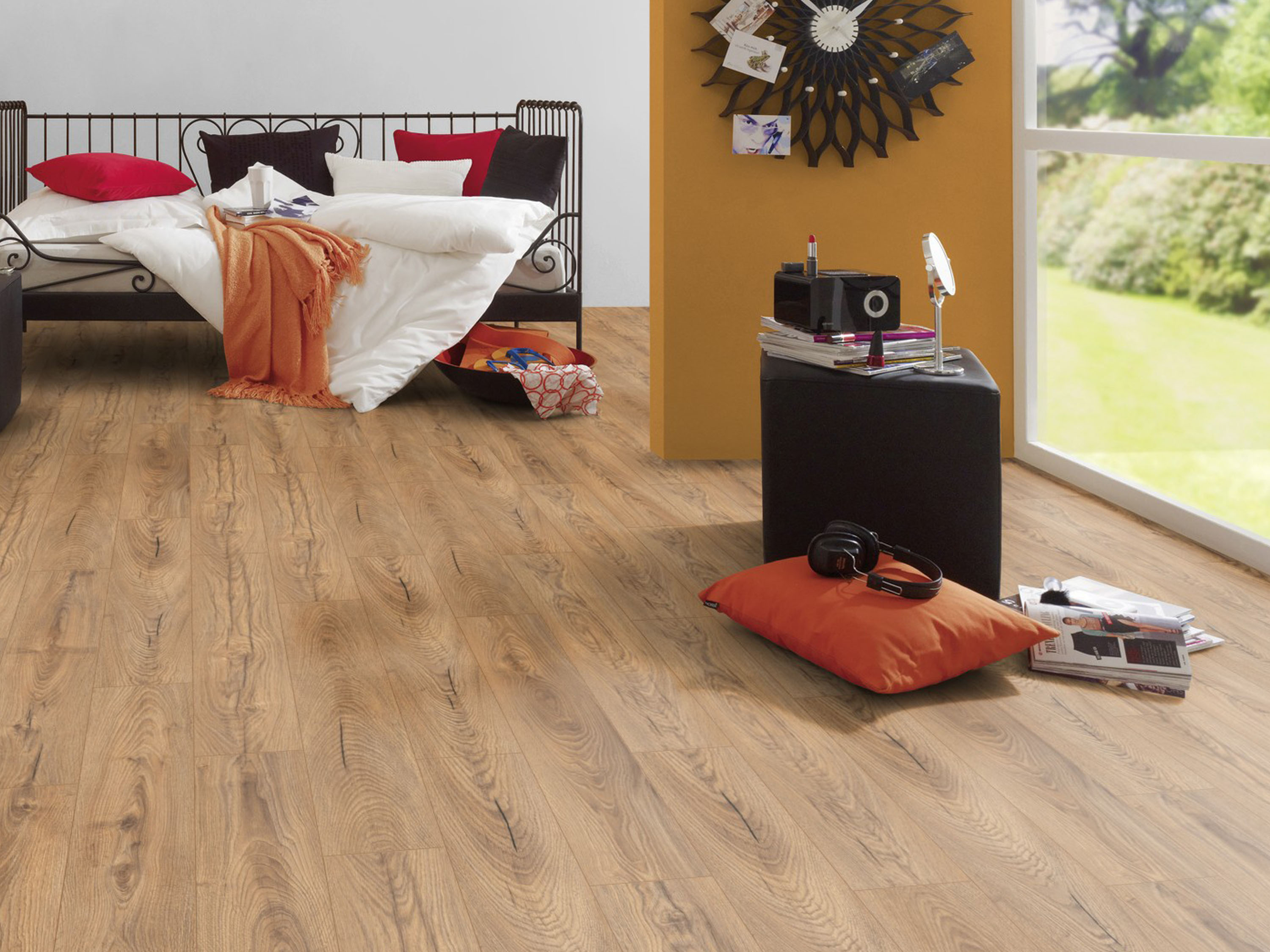 Laminatboden KronoOriginal® Atlantic 12 - Inca Carpenter Oak K476 - 12 mm - MO.RE! Moisture resistant Laminatboden KronoOriginal® Atlantic 12 - Inca Carpenter Oak K476 - 12 mm - MO.RE! Moisture resistant