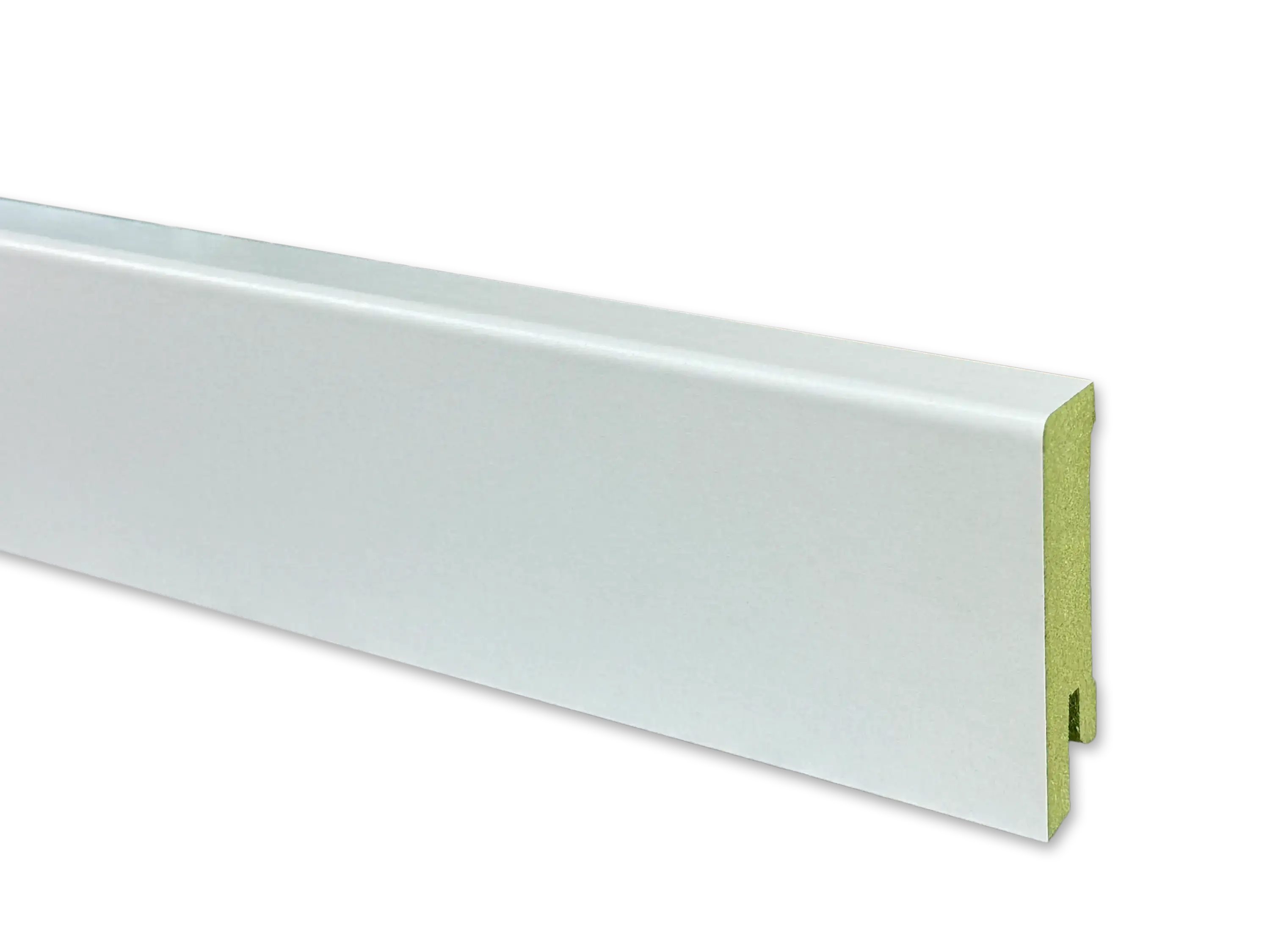 TRECOR® CUBE Sockelleiste Feuchtraumleiste 19 x 60 mm in Weiß RAL 9016 TRECOR® CUBE Sockelleiste Feuchtraumleiste 19 x 60 mm in Weiß RAL 9016
