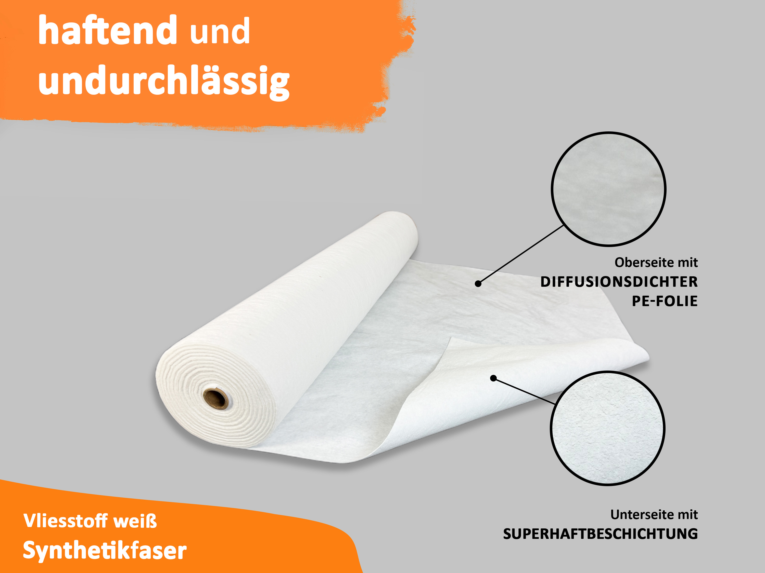 uficell® easyliner Malervlies premium Qualität, Schutzvlies, selbsthaftendes Abdeckvlies uficell® easyliner Malervlies premium Qualität, Schutzvlies, selbsthaftendes Abdeckvlies
