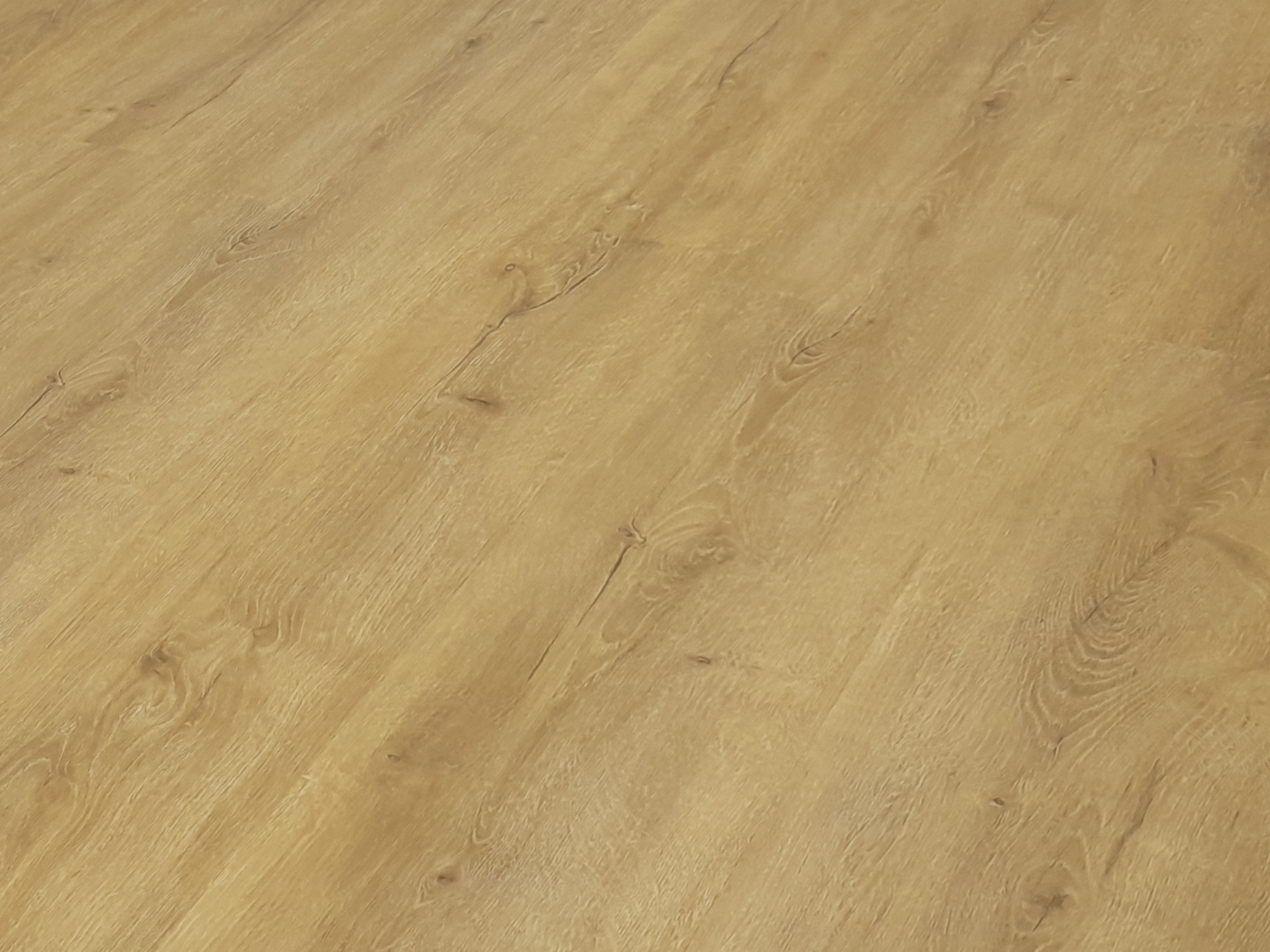TRECOR® Klick Vinylboden Eiche Premium Natur XXL Landhausdiele 6,5 mm Stark mit integrierter Trittschallunterlage