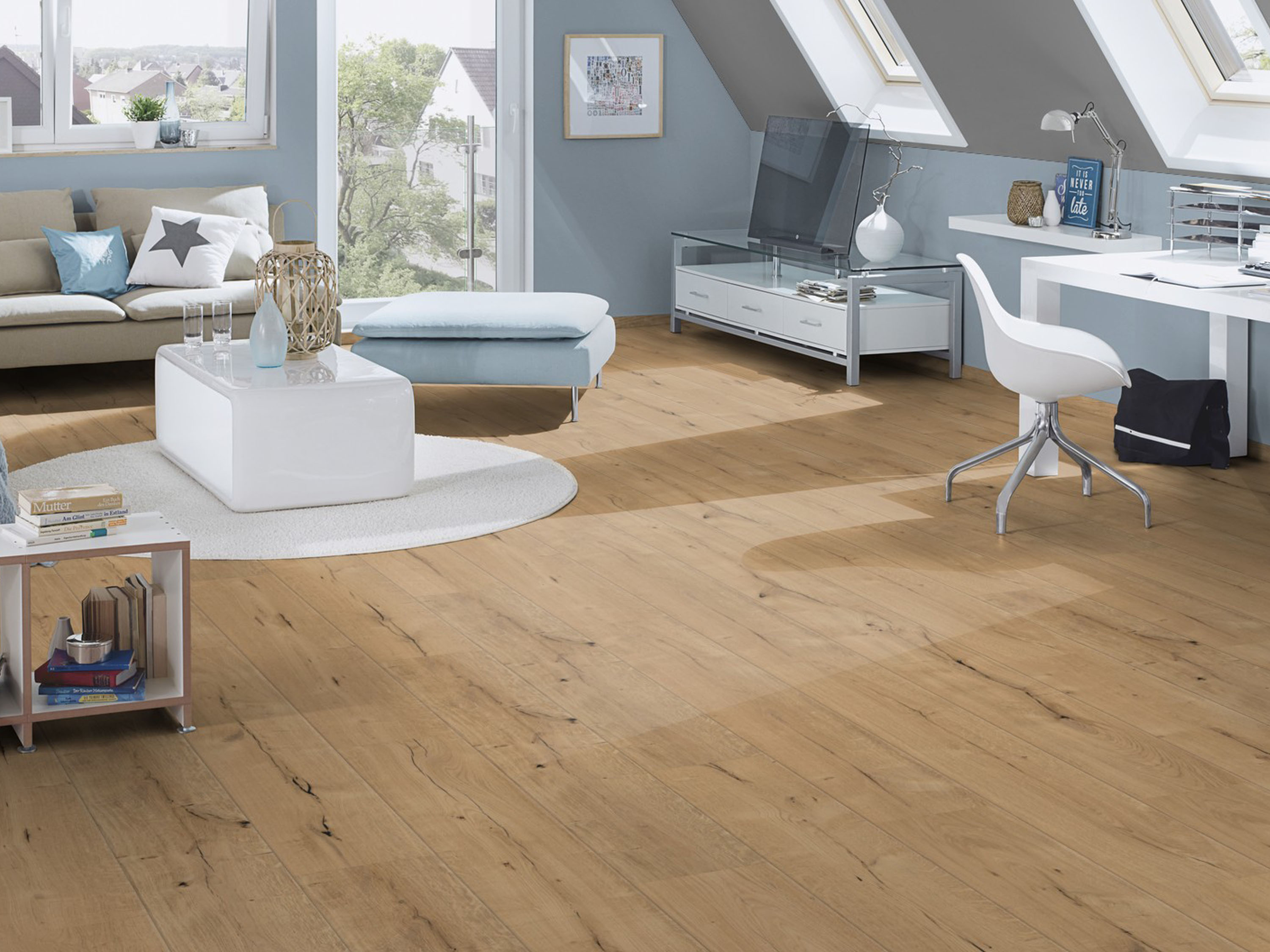 Furnierparkett Oak Bradford O273 Organic Veneer Parquet mit MO.RE! von KronoOriginal® Furnierparkett Oak Bradford O273 Organic Veneer Parquet mit MO.RE! von KronoOriginal®