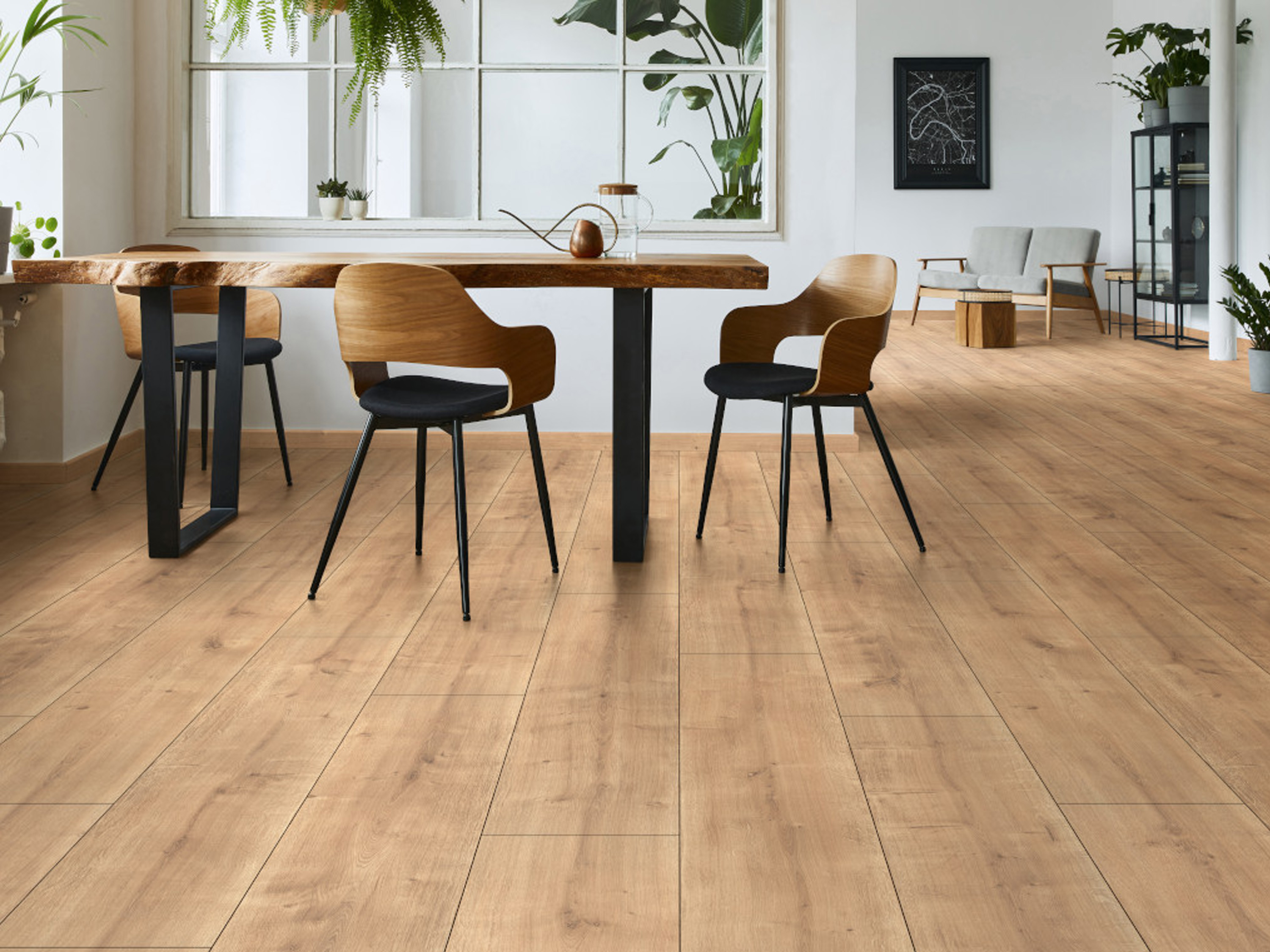 Laminatboden KronoOriginal® Super Natural WIDE - Long Island Oak 8456 - 8 mm Stark - Breitdiele Laminatboden KronoOriginal® Super Natural WIDE - Long Island Oak 8456 - 8 mm Stark - Breitdiele