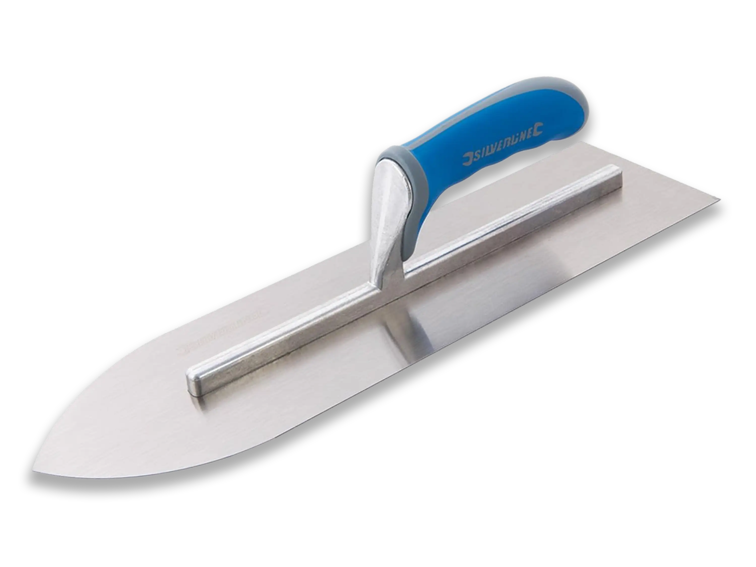 Bodenlegerkelle / Estrichkelle + Weichgriff 400 x 115 mm aus Edlelstahl - TOP Bodenlegerkelle / Estrichkelle + Weichgriff 400 x 115 mm aus Edlelstahl - TOP