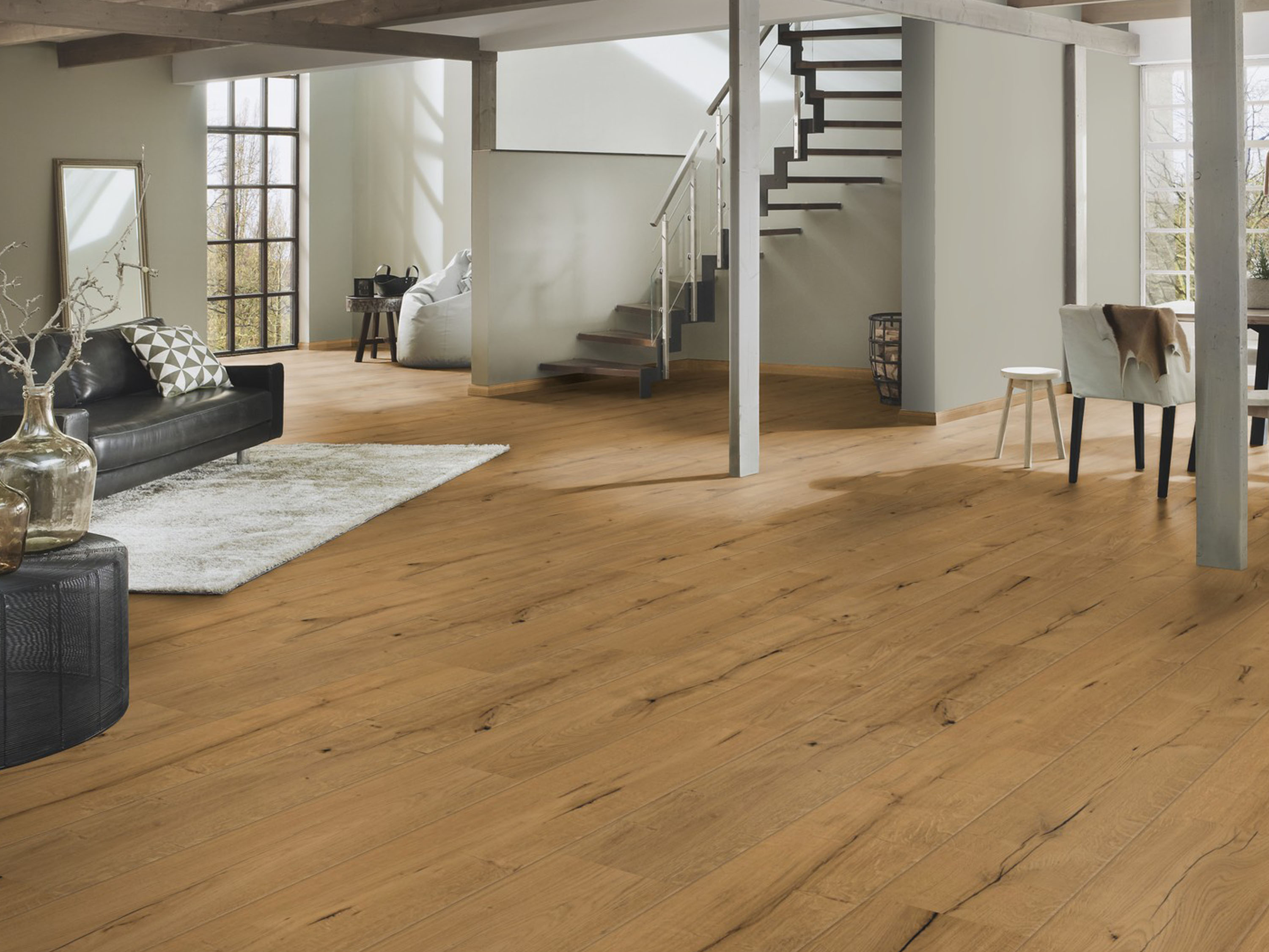 Furnierparkett Oak Sunderland O274 Organic Veneer Parquet mit MO.RE! von KronoOriginal® Furnierparkett Oak Sunderland O274 Organic Veneer Parquet mit MO.RE! von KronoOriginal®