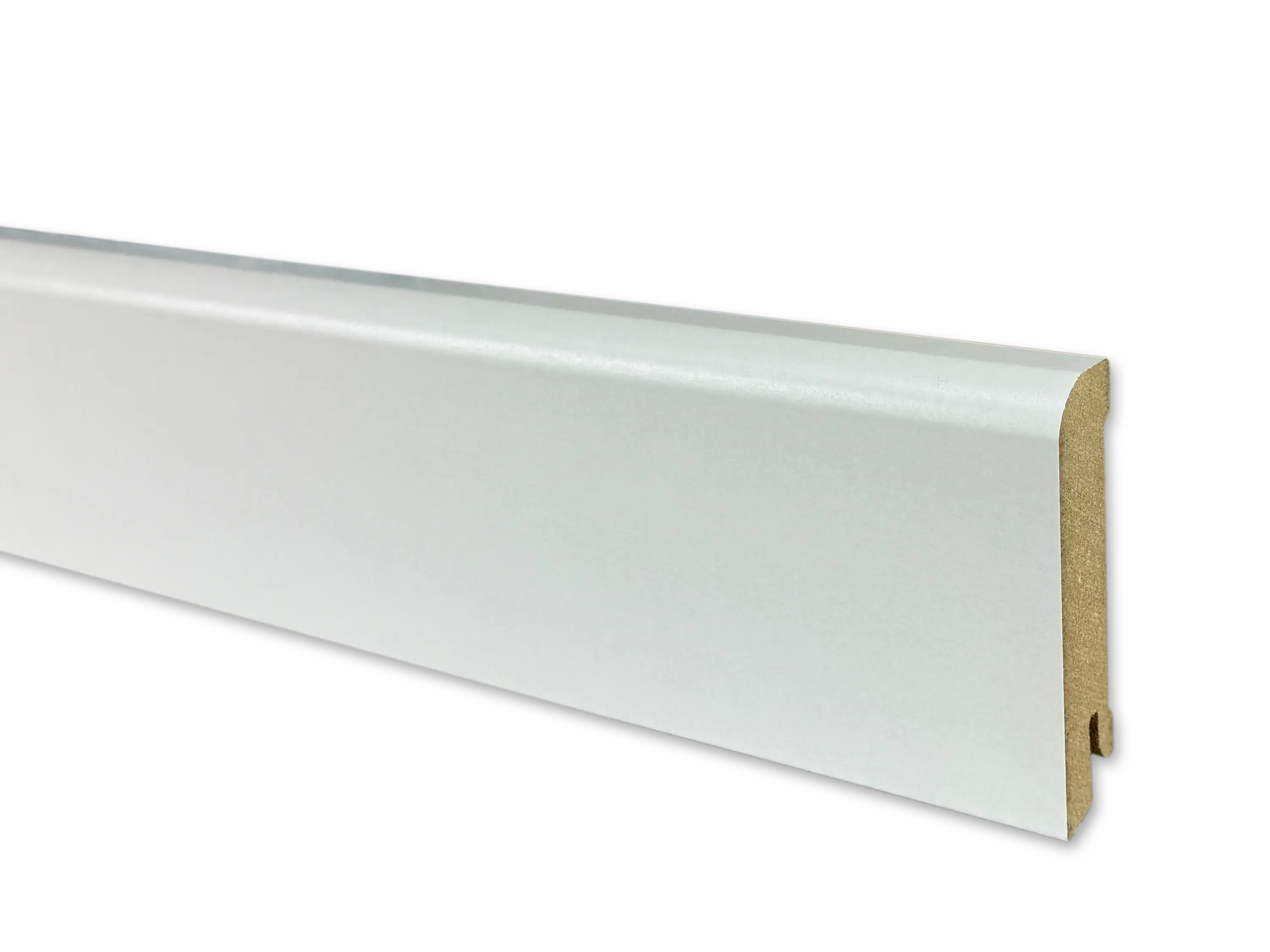 Trecor® Sockelleiste CLASSIC Nürnberger Profil, MDF, weiß Trecor® Sockelleiste CLASSIC Nürnberger Profil, MDF, weiß