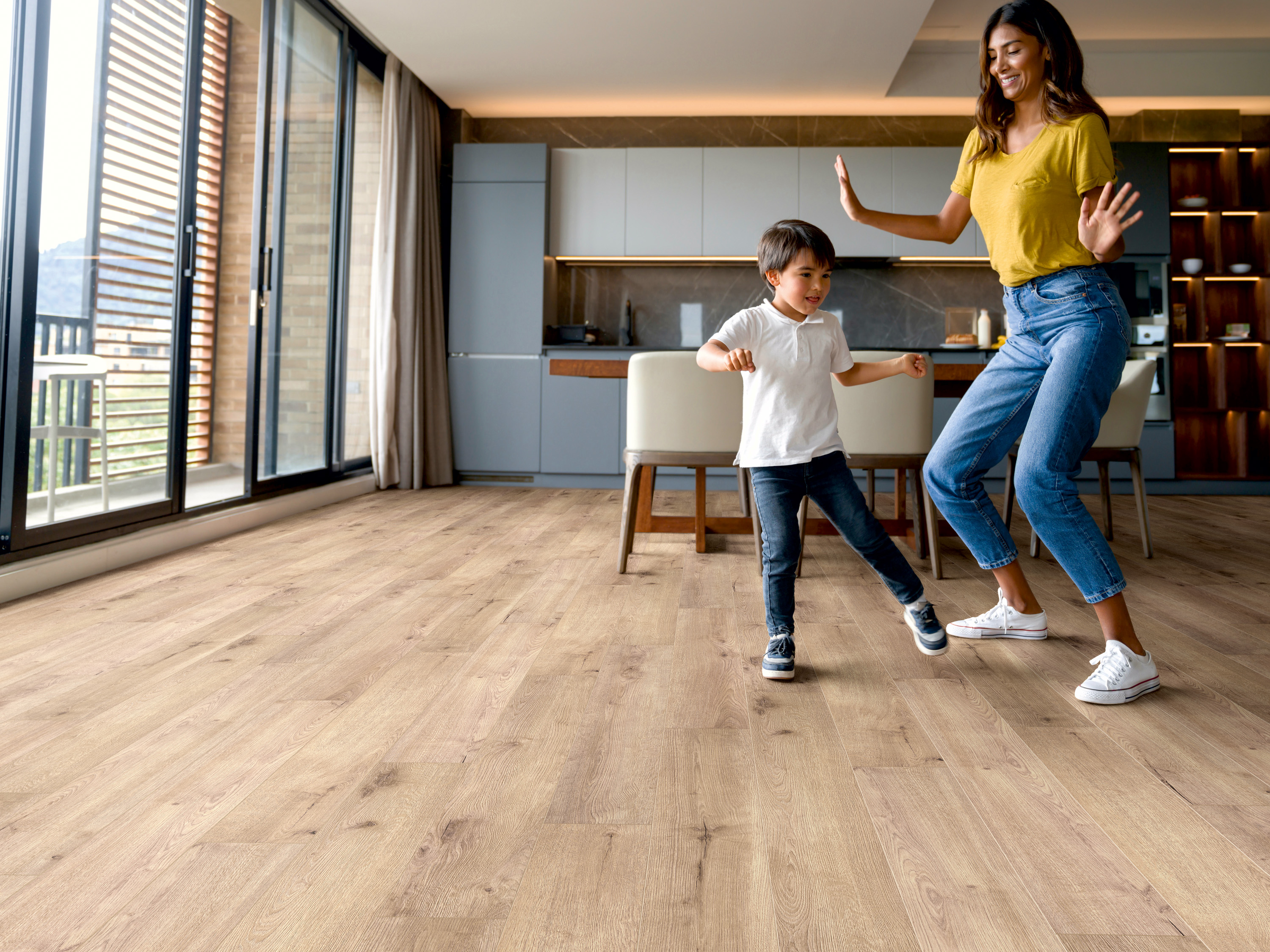 Sand River Oak K501 Organic Flex 7 mm mit O.R.C.A Technologie und integr. Trittschalldämmung KronoOriginal® Sand River Oak K501 Organic Flex 7 mm mit O.R.C.A Technologie und integr. Trittschalldämmung KronoOriginal®