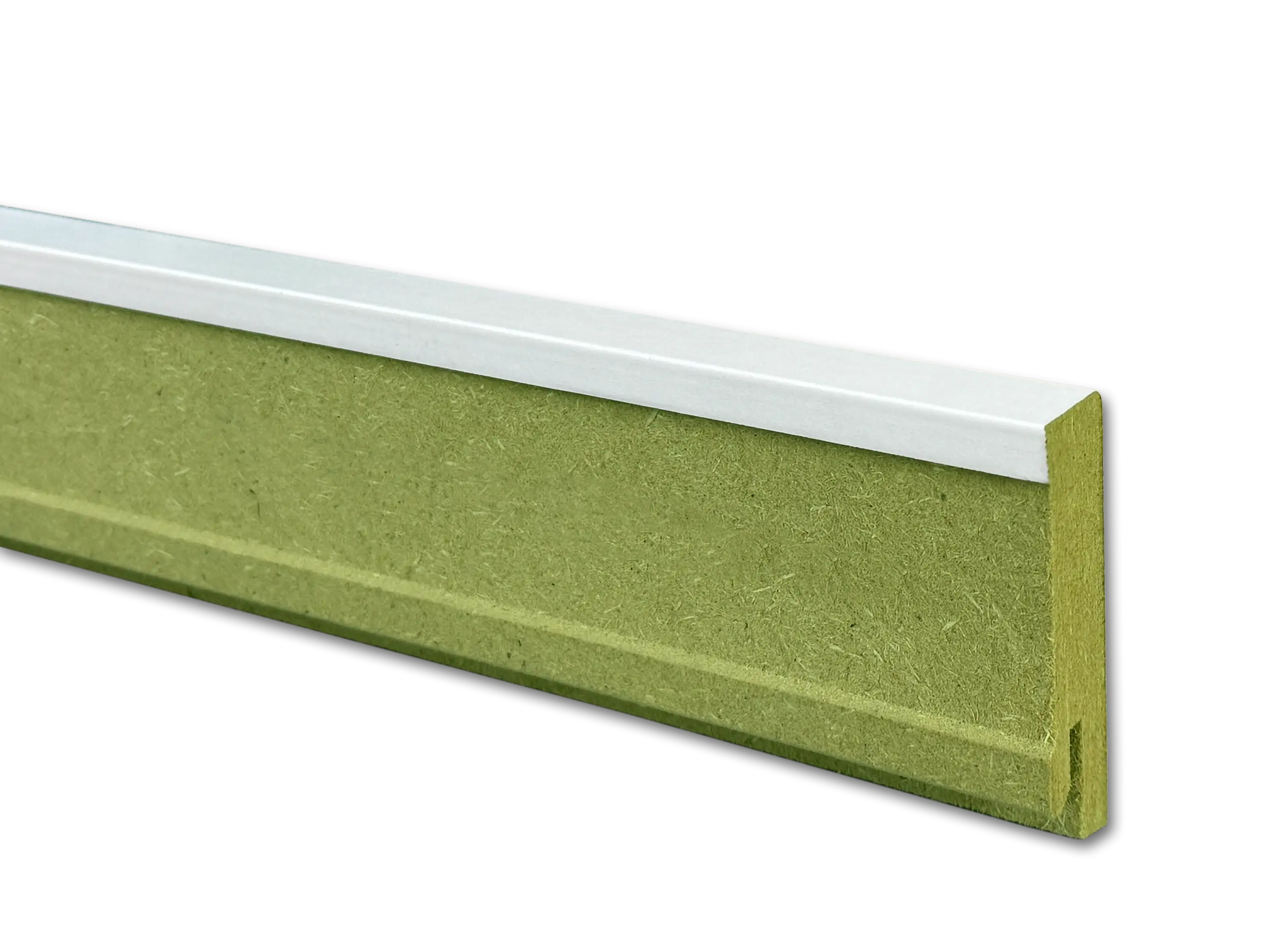 TRECOR® CUBE Sockelleiste Feuchtraumleiste 19 x 60 mm in Weiß RAL 9016 TRECOR® CUBE Sockelleiste Feuchtraumleiste 19 x 60 mm in Weiß RAL 9016