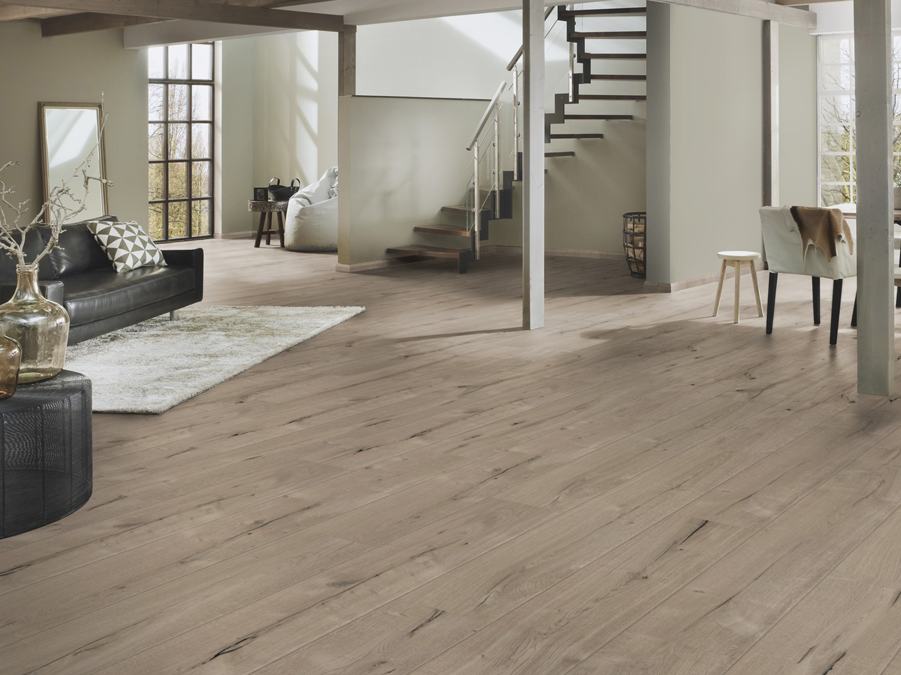 Furnierparkett Oak Bristol O272 Organic Veneer Parquet mit MO.RE! von KronoOriginal® Furnierparkett Oak Bristol O272 Organic Veneer Parquet mit MO.RE! von KronoOriginal®