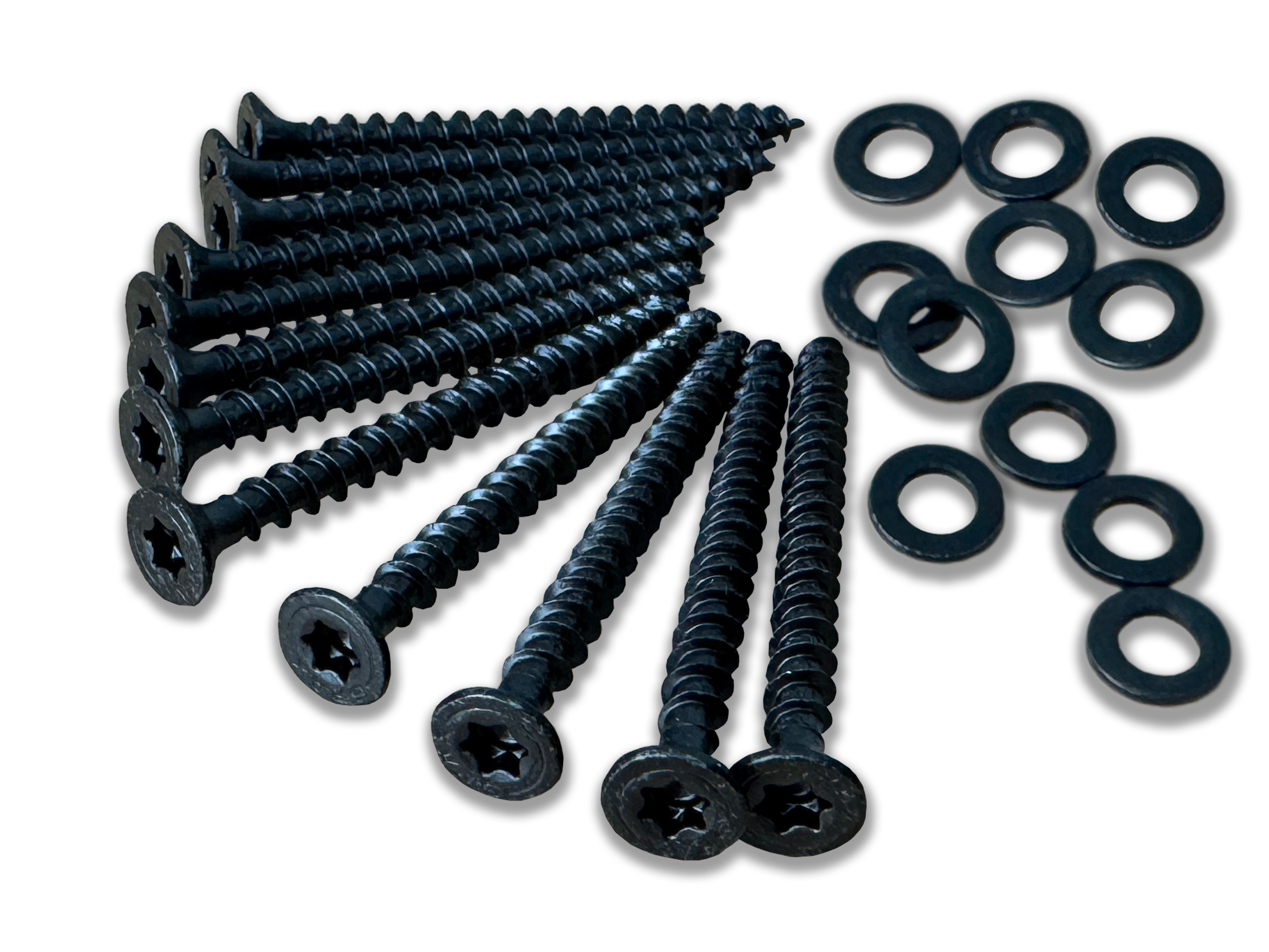 Universalschrauben Set in Schwarz für Akustikpaneele, Format: 4x35mm Universalschrauben Set in Schwarz für Akustikpaneele, Format: 4x35mm