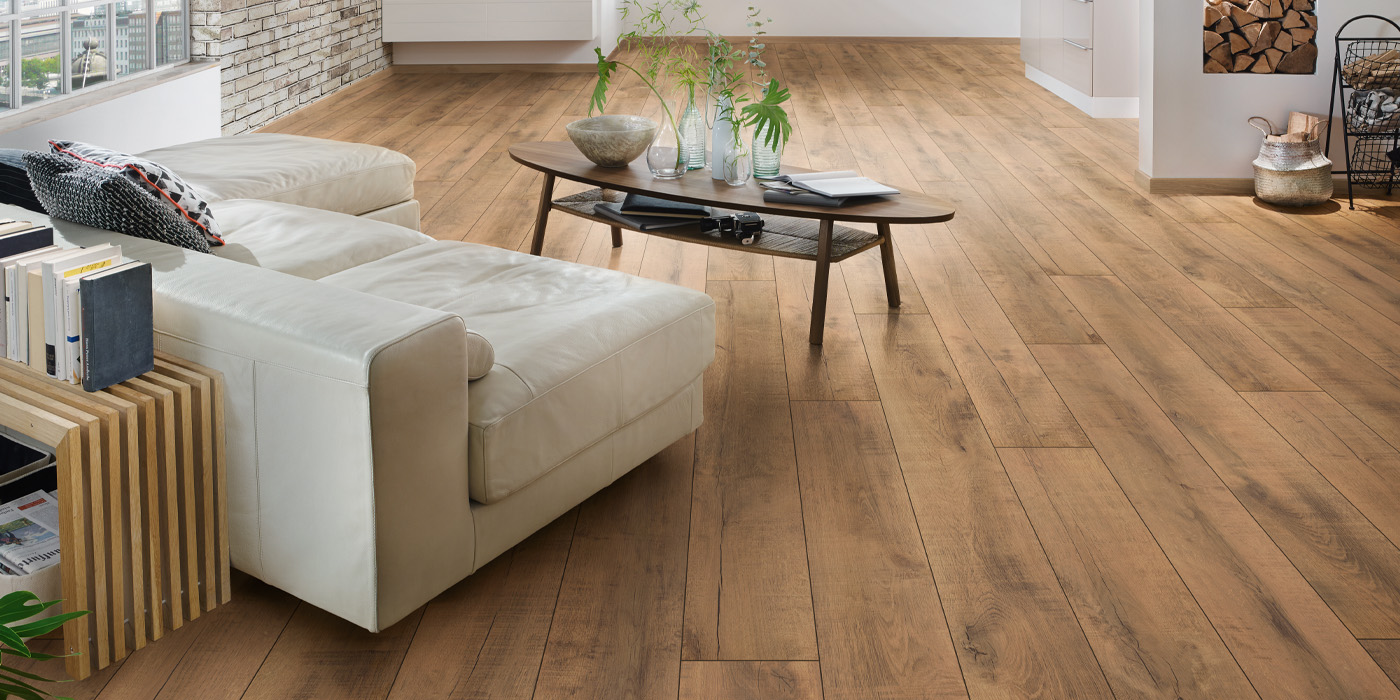 Laminatboden TRECOR Cottage WIDE - extra breite Dielen