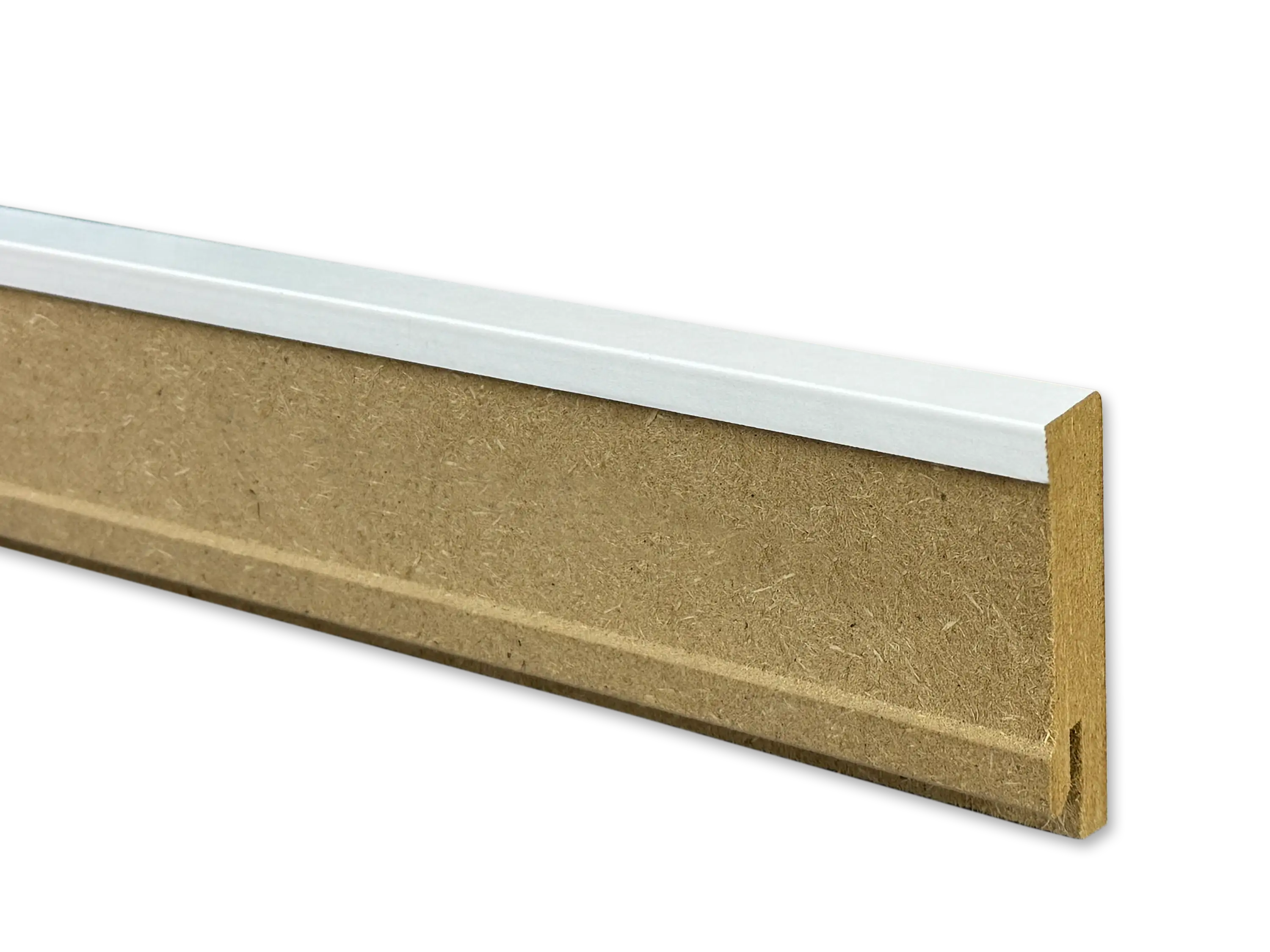 TRECOR® CUBE Sockelleiste, Fußleiste 16 x 58 mm in Weiß RAL 9016 TRECOR® CUBE Sockelleiste, Fußleiste 16 x 58 mm in Weiß RAL 9016
