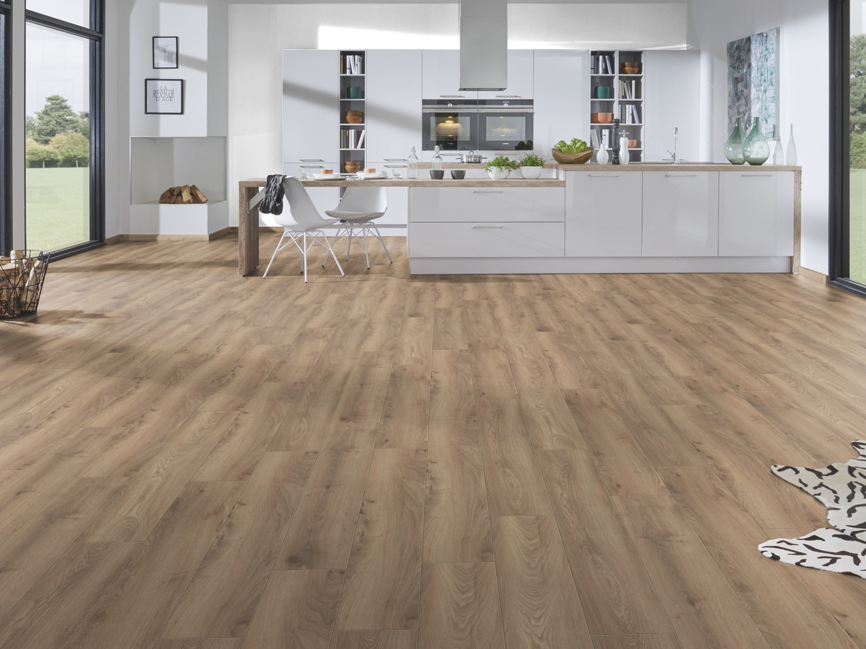 Laminatboden KronoOriginal® Atlantic 12 - Haybridge Oak K285 - 12 mm - MO.RE! Moisture resistant Laminatboden KronoOriginal® Atlantic 12 - Haybridge Oak K285 - 12 mm - MO.RE! Moisture resistant