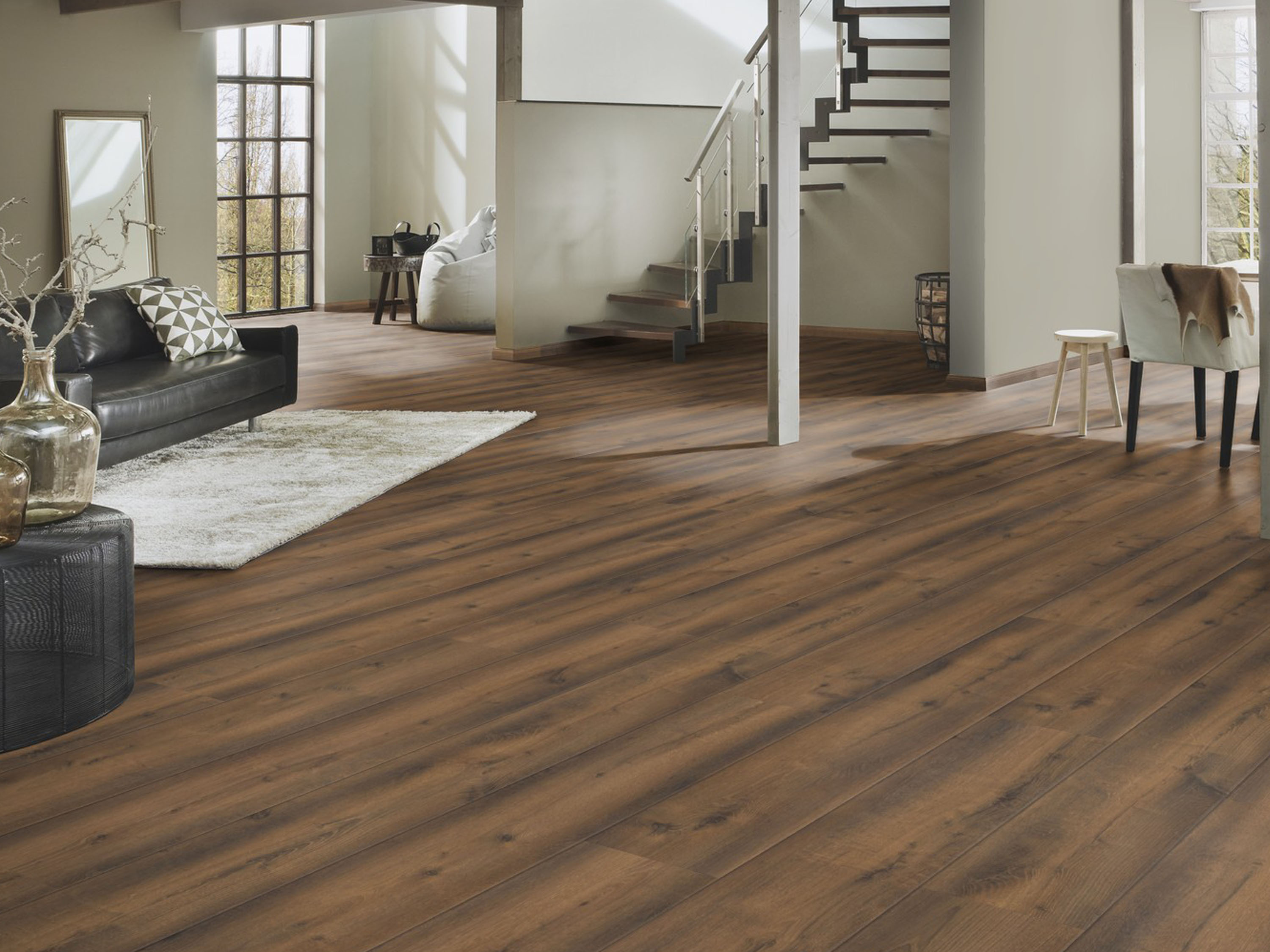 Furnierparkett Oak Roast O352 Organic Veneer Parquet mit MO.RE! von KronoOriginal® Furnierparkett Oak Roast O352 Organic Veneer Parquet mit MO.RE! von KronoOriginal®