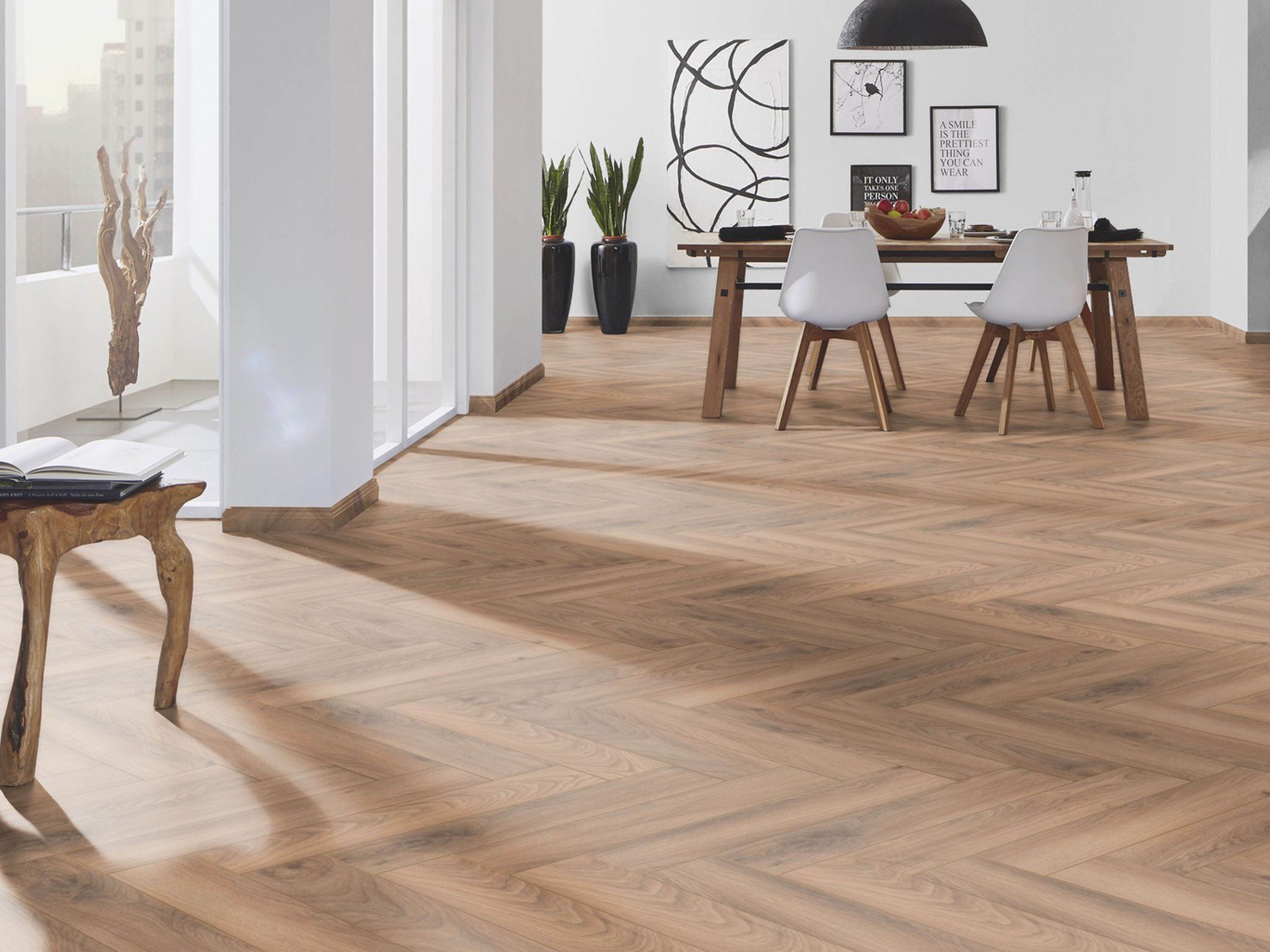 Laminatboden KronoOriginal® Herringbone - Historic Oak 5947 - 8 mm Stark - Fischgrät-Laminat Laminatboden KronoOriginal® Herringbone - Historic Oak 5947 - 8 mm Stark - Fischgrät-Laminat