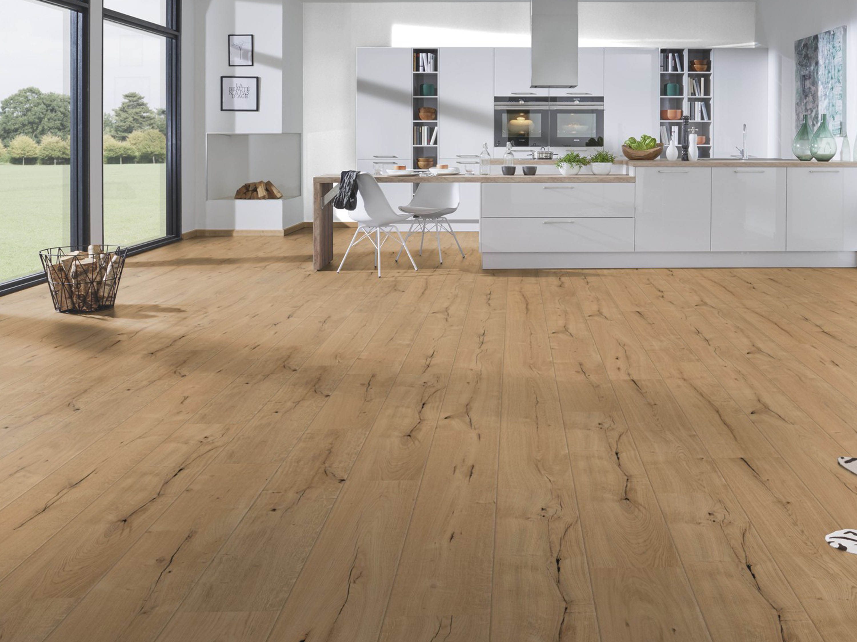 Furnierparkett Oak Bradford O273 Organic Veneer Parquet mit MO.RE! von KronoOriginal® Furnierparkett Oak Bradford O273 Organic Veneer Parquet mit MO.RE! von KronoOriginal®