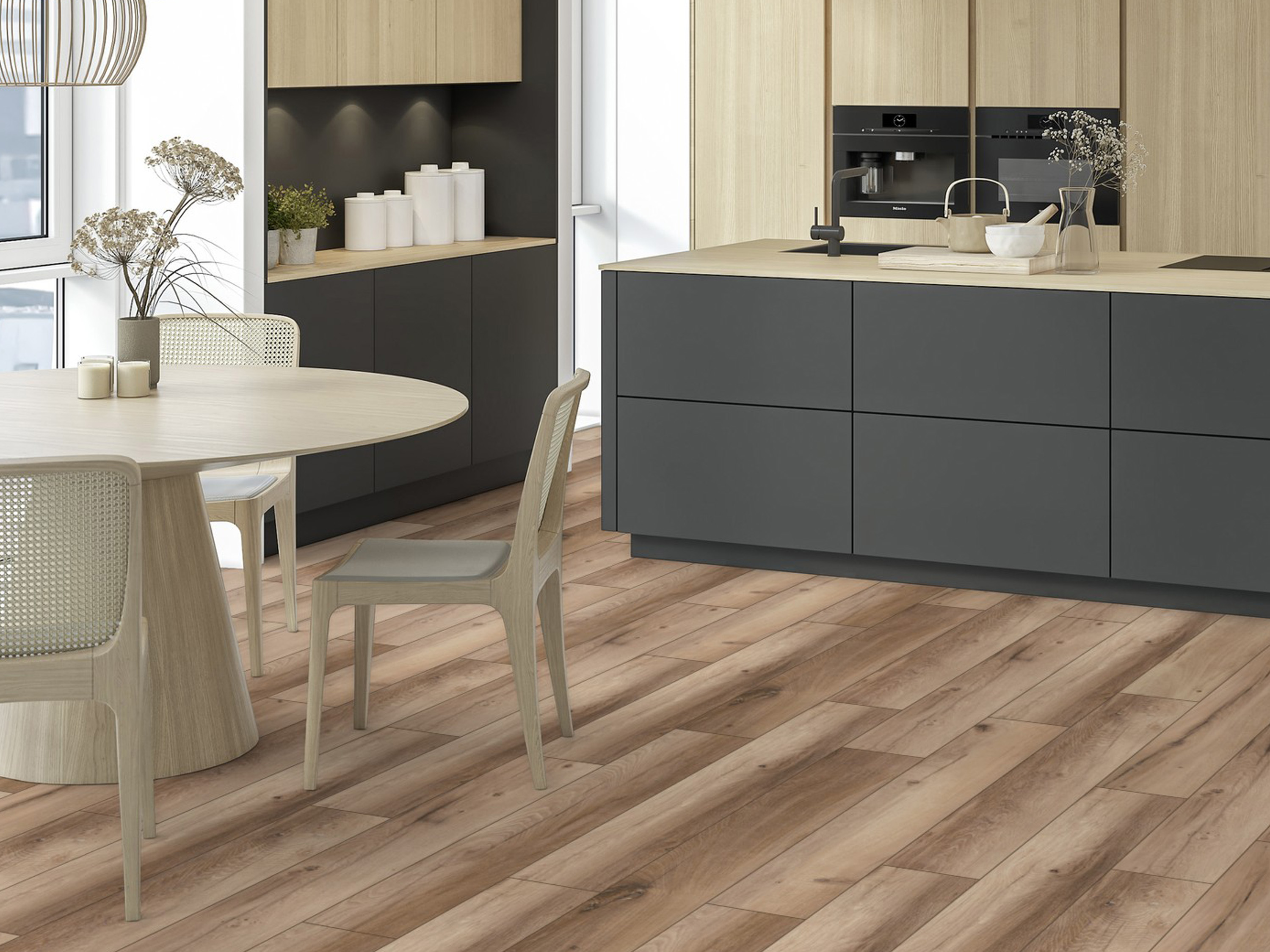 Hazel Range Oak K507 Organic Flex 7 mm mit O.R.C.A Technologie und integr. Trittschalldämmung KronoOriginal® Hazel Range Oak K507 Organic Flex 7 mm mit O.R.C.A Technologie und integr. Trittschalldämmung KronoOriginal®
