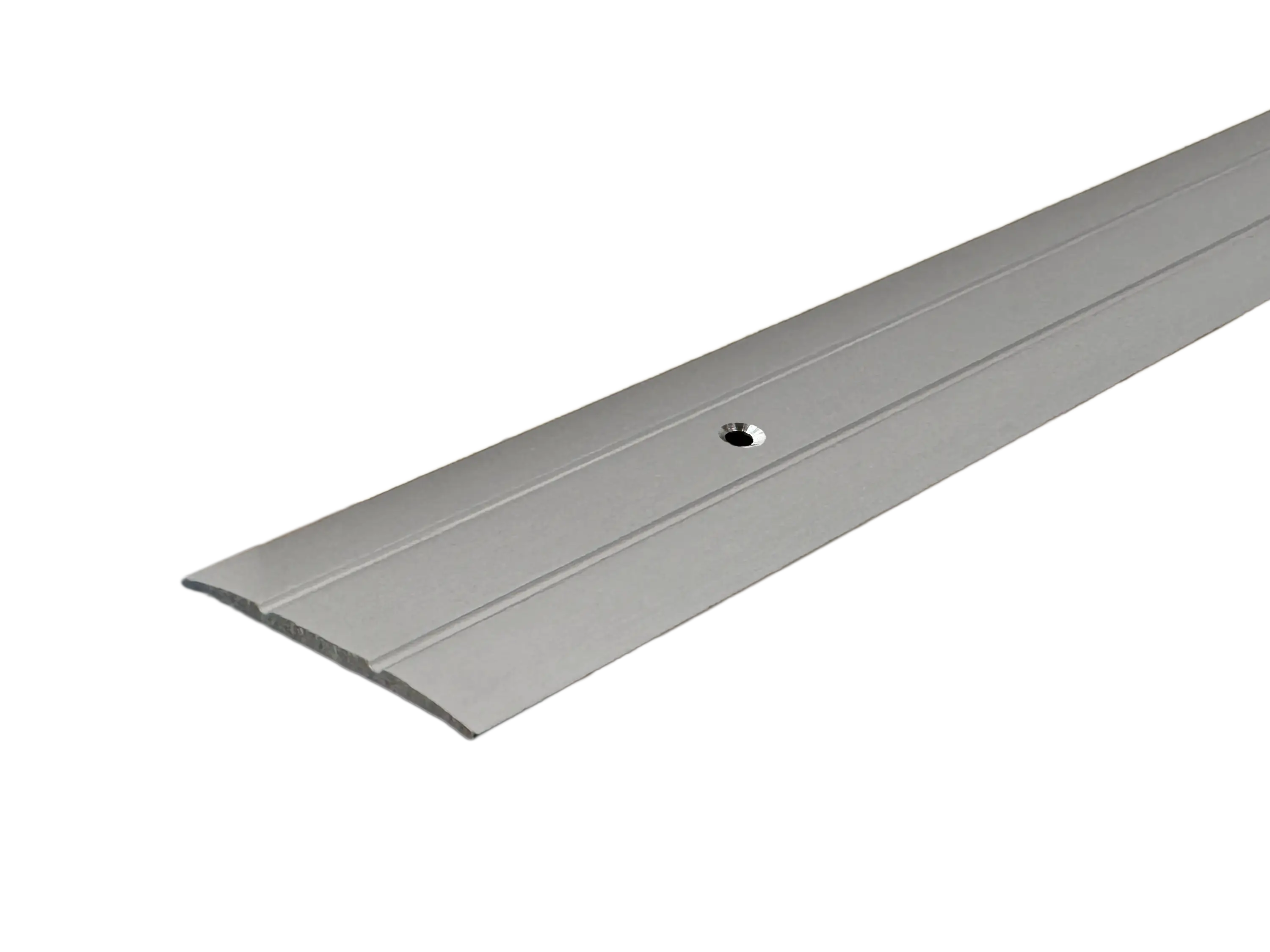 Übergangsprofil gebohrt 38 mm - Silber 270 cm Übergangsprofil gebohrt 38 mm - Silber 270 cm
